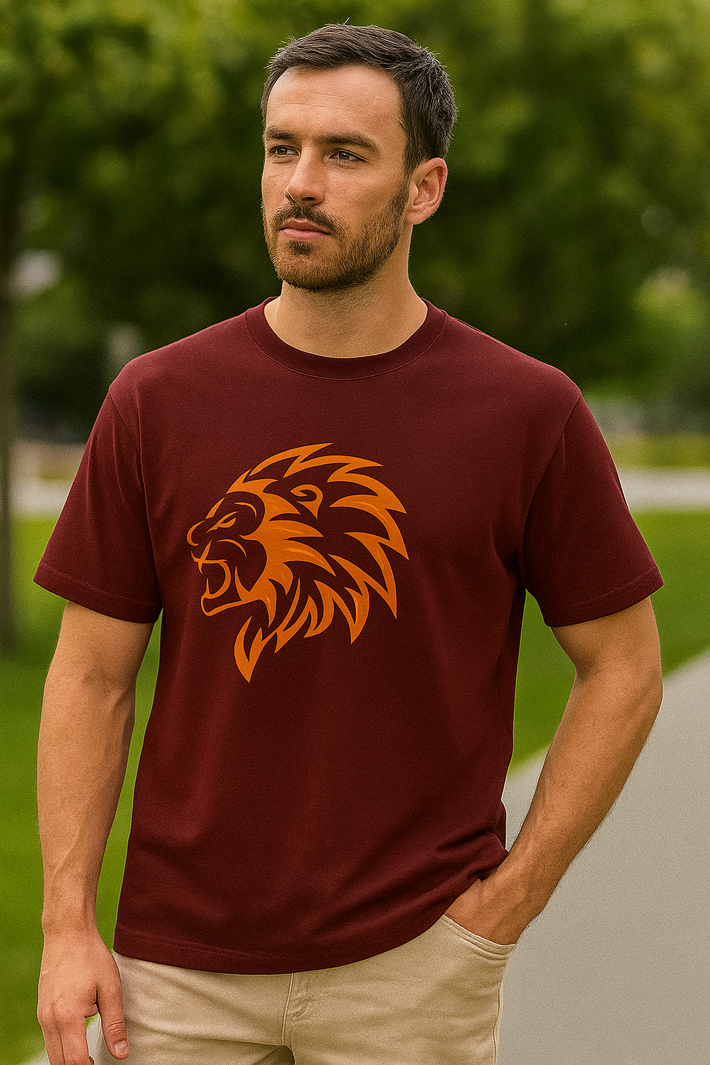 lion hearted style in nature