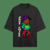 Unisex Drop Shoulder T-Shirt with Cool Just Chill Graphic Design